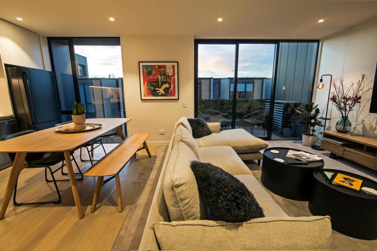 Funk In The City - Luxury Laneway Apartment With Single Garage Christchurch Buitenkant foto