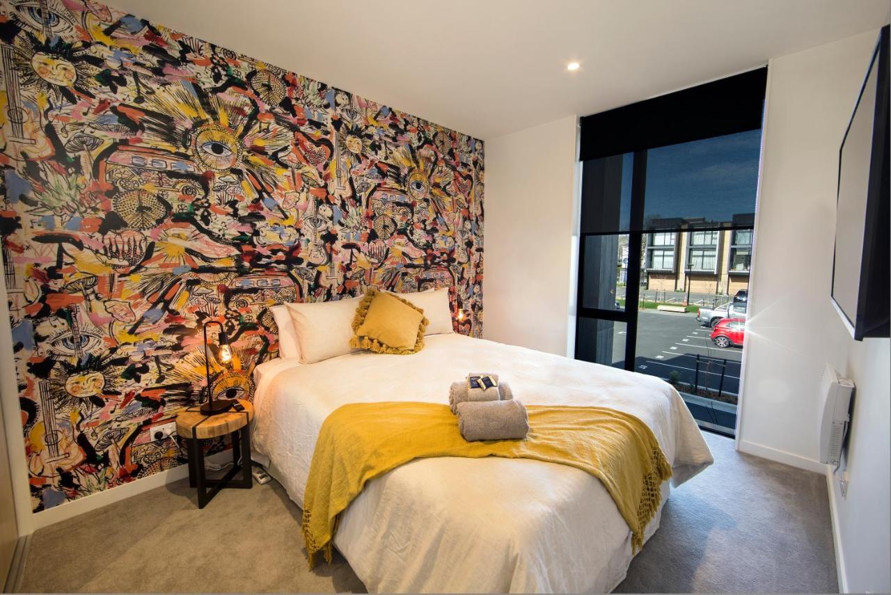 Funk In The City - Luxury Laneway Apartment With Single Garage Christchurch Buitenkant foto
