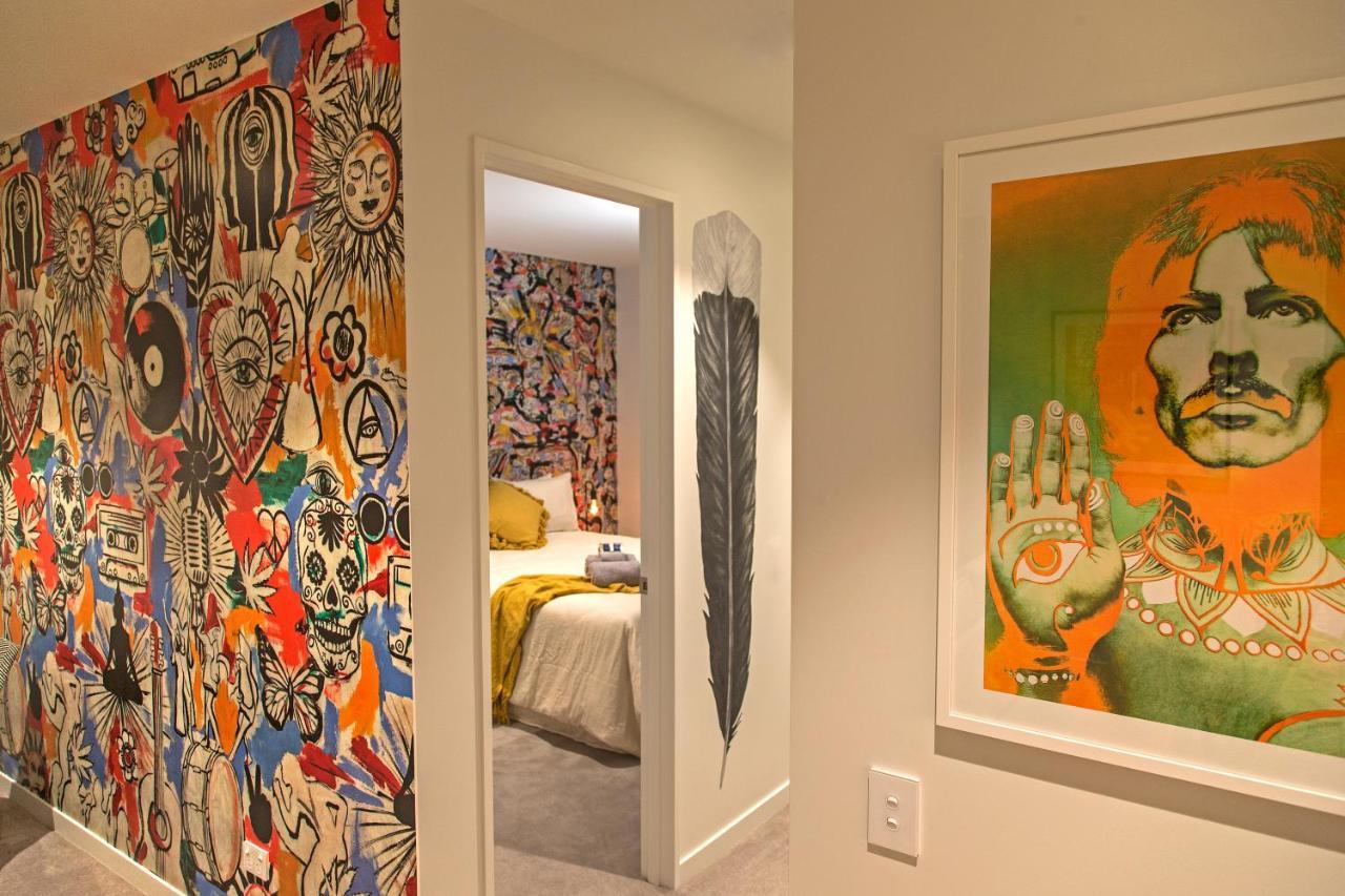 Funk In The City - Luxury Laneway Apartment With Single Garage Christchurch Buitenkant foto